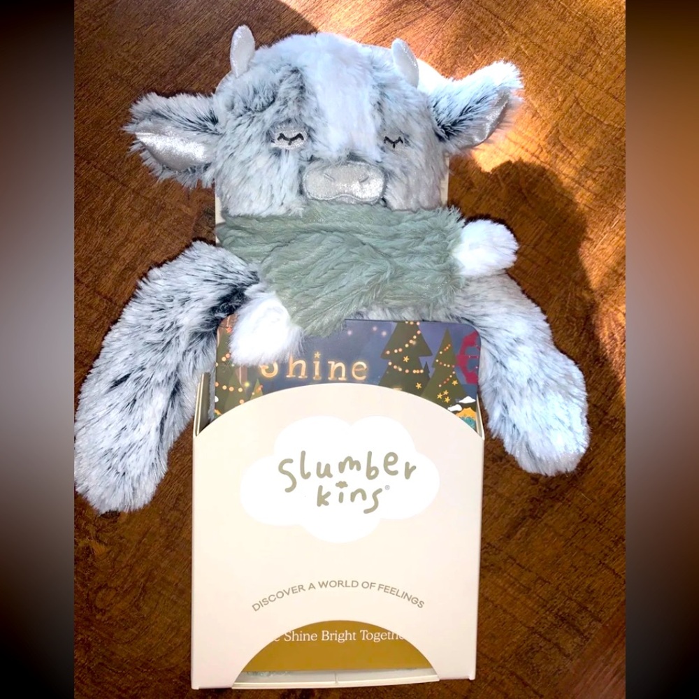 Slumberkins Shine Bright Yak NIB + Card